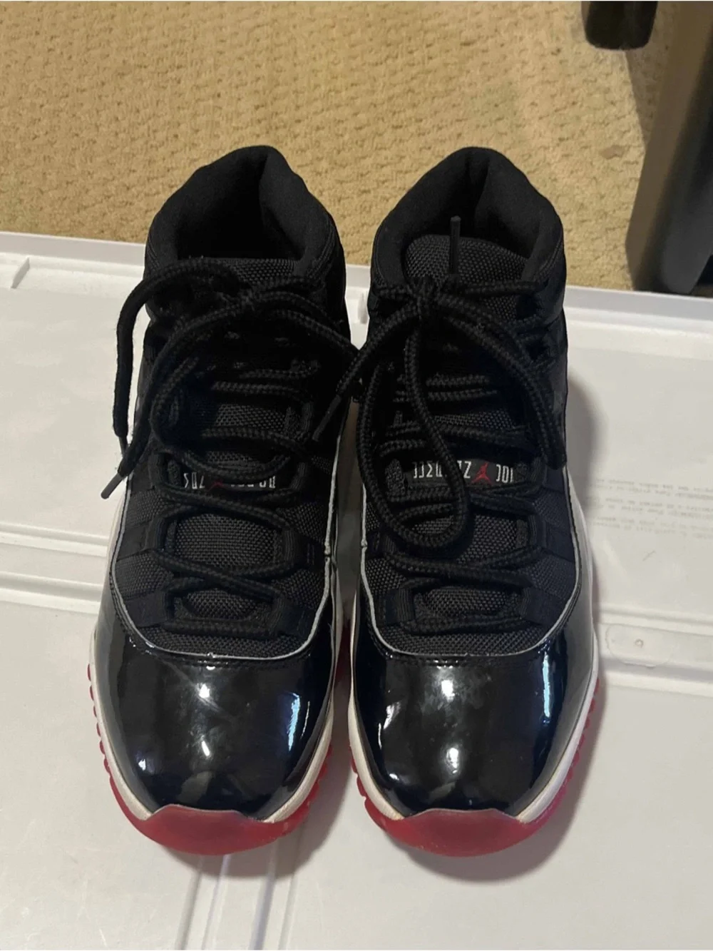 Nike Air Jordan 11 Retro High Bred (2019) Men's Size 8 Pre-owned 378037-061